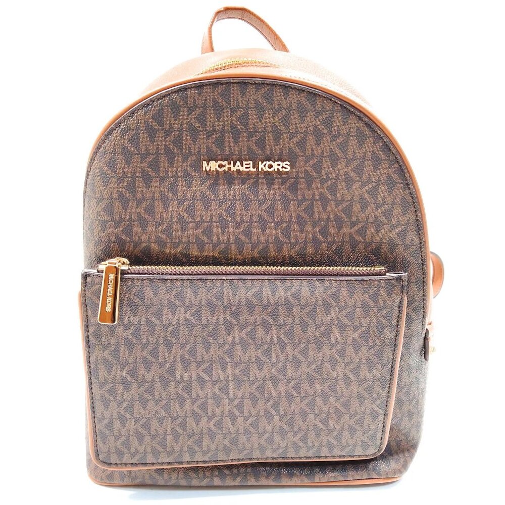 Michael Kors Backpack Monogram Brown - image 1